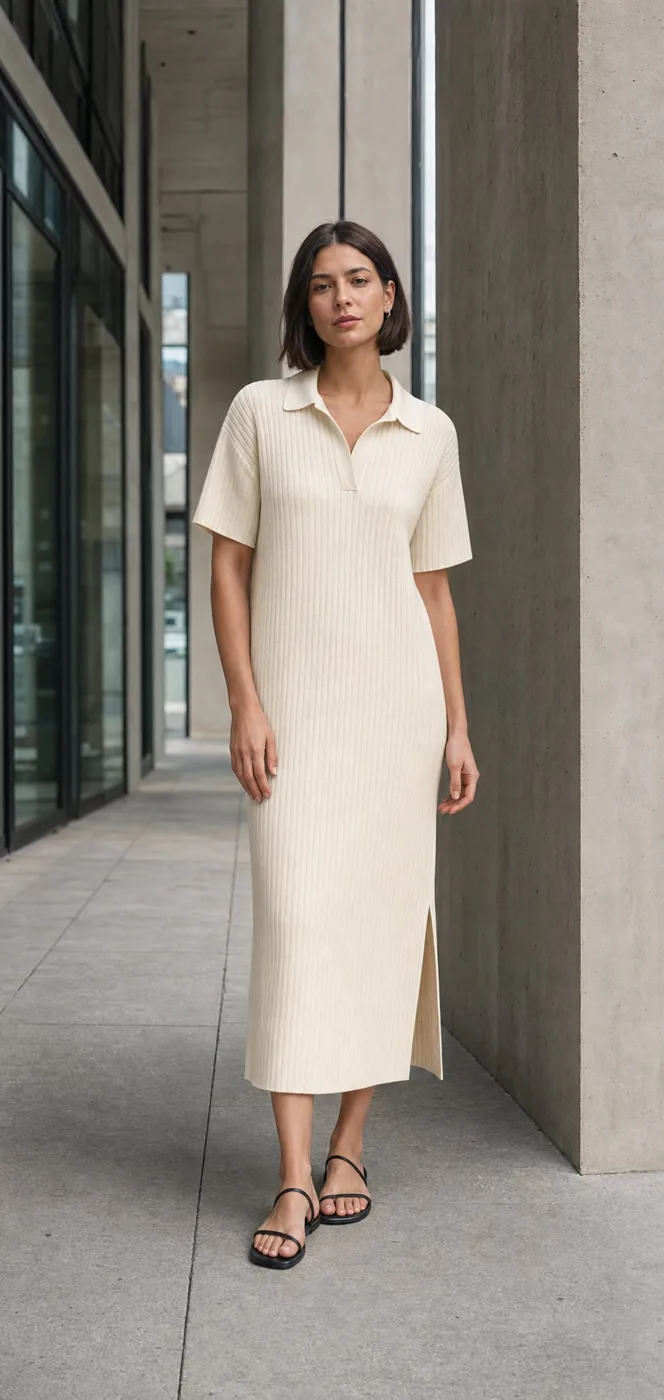Polo Knit Dress